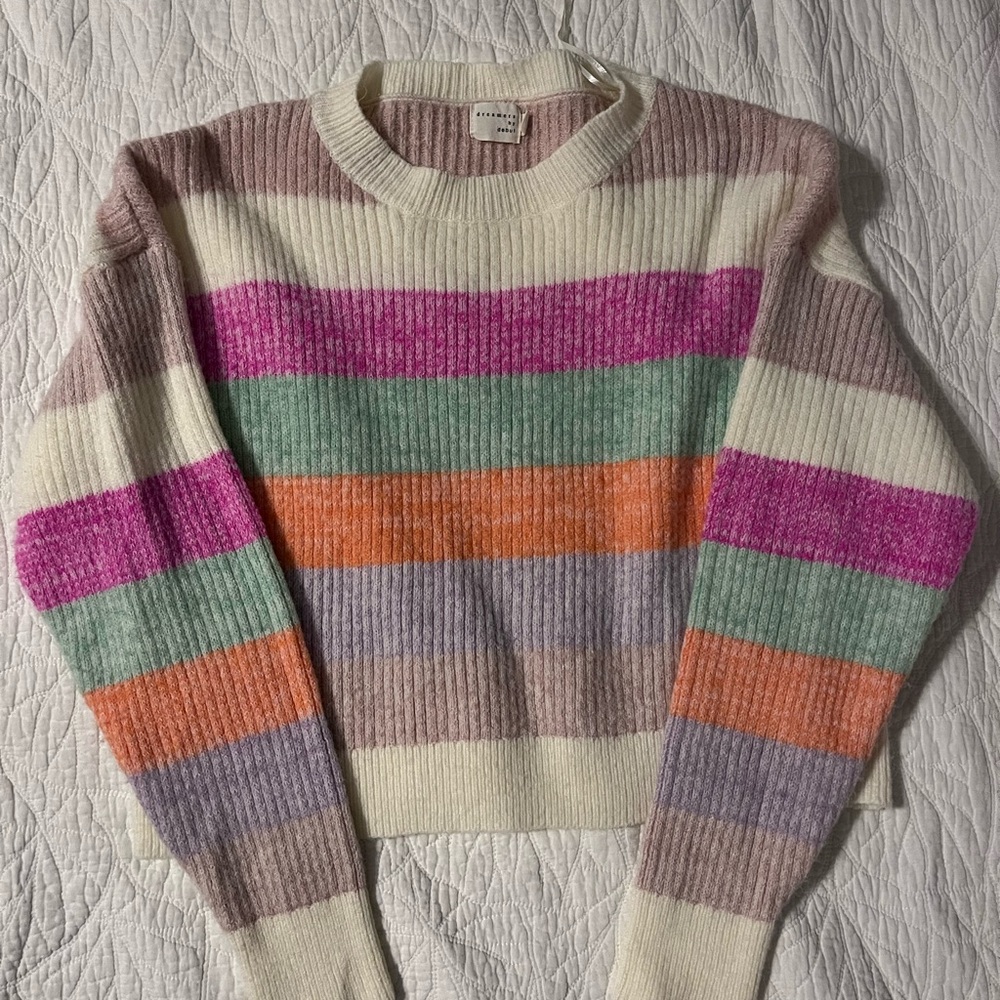 Forever 21 Multicolor Striped Sweater‎